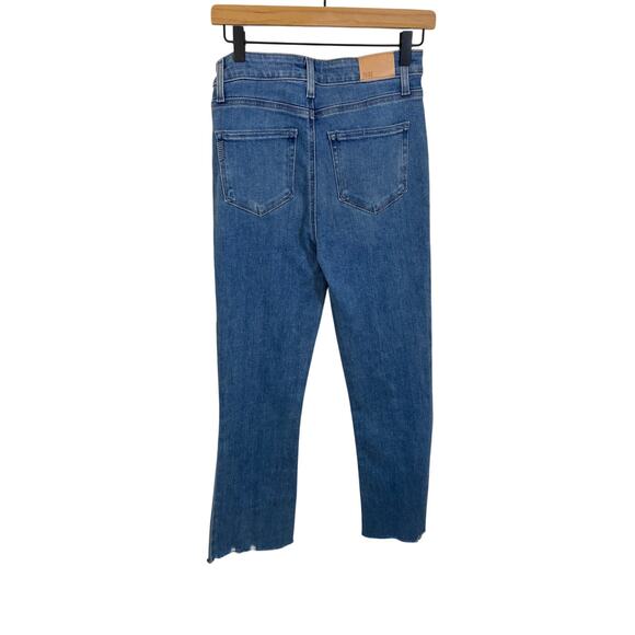 Paige Claudine Nostalgia W/ Curio Hem Relaxed High Rise Relaxed Straight Leg 26 - Picture 6 of 7